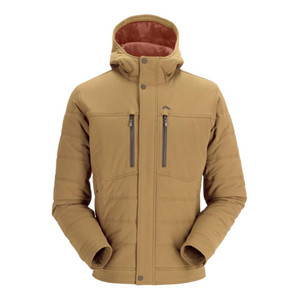 Simms Cardwell Hooded Jacket Men's in Camel